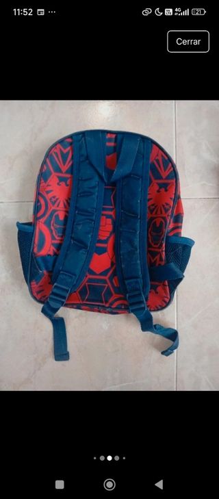 Mochilas Avengers (2 unidades)