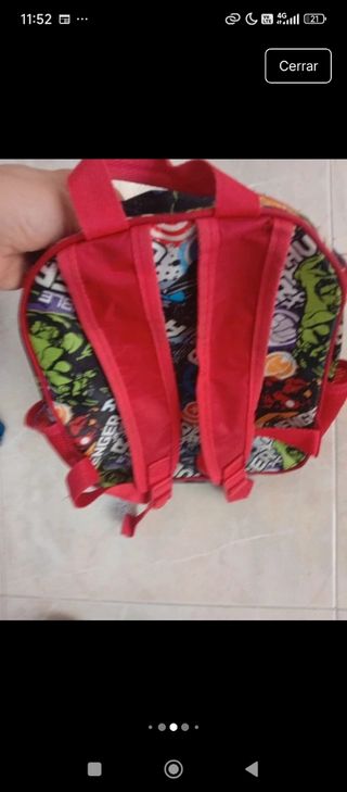 Mochilas Avengers (2 unidades)