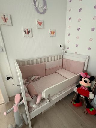 Cuna bebé blanca IKEA