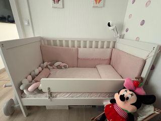 Cuna bebé blanca IKEA