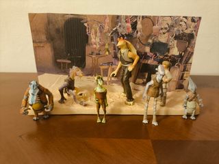 Star Wars Mos Espa Encounter + Pilotos Podracer.