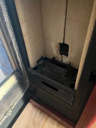 Estufa pellet de la casa Ferlux,