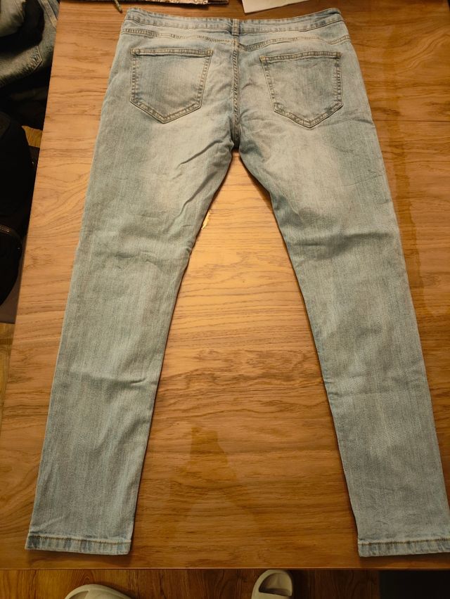 Jeans Primark skinny azul talla L