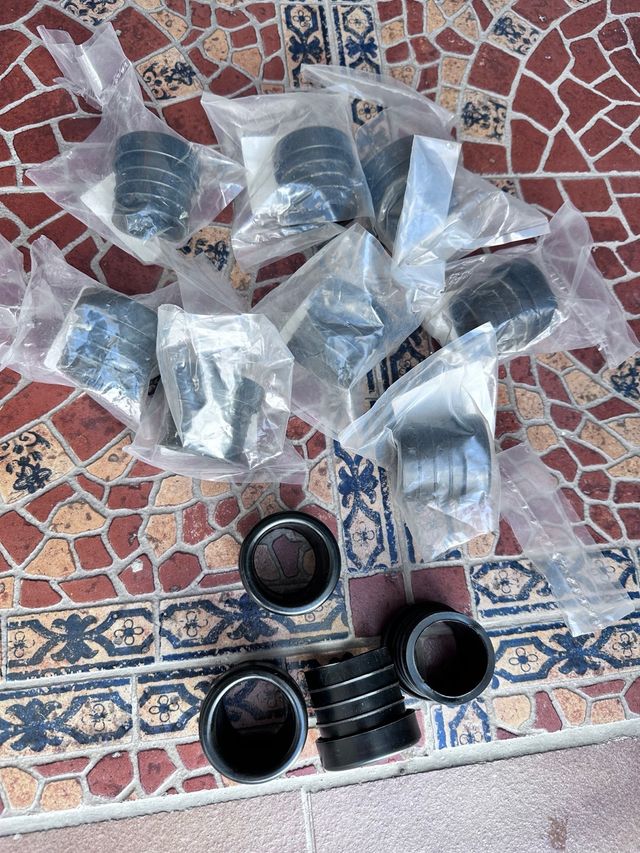 Tapones goma cañeros - 12uds