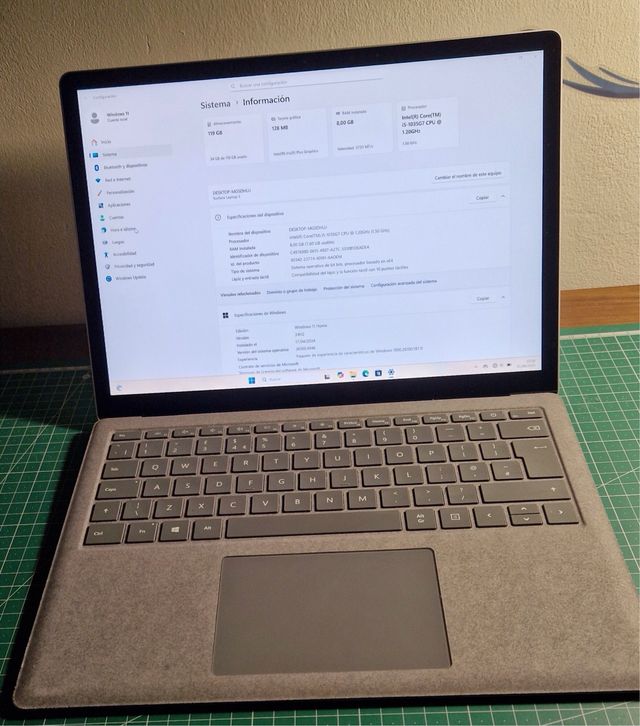 Microsoft Surface Laptop 3 Gris