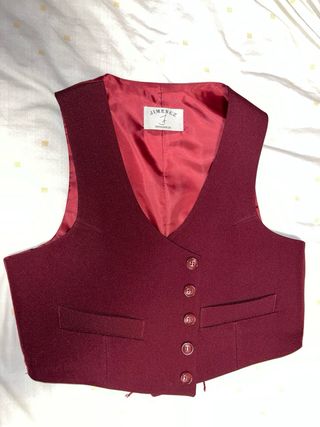 Traje campero hombre - Granate