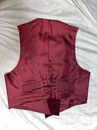 Traje campero hombre - Granate