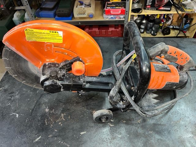 Sierra Circular Vevor - Corte Hormigón