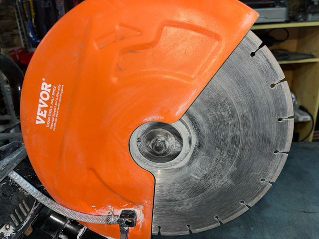 Sierra Circular Vevor - Corte Hormigón