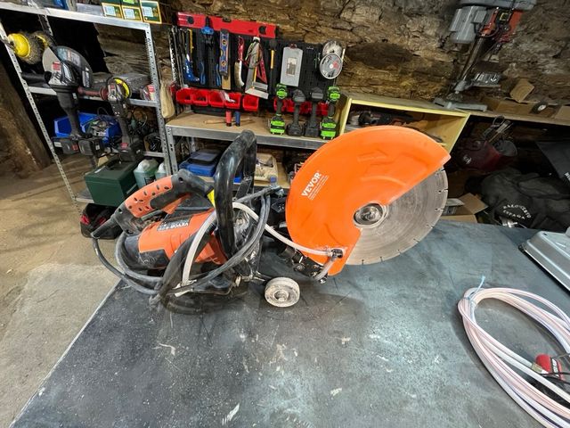 Sierra Circular Vevor - Corte Hormigón