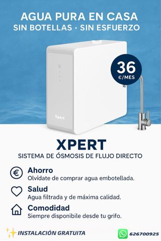 XPERT - Sistema Ósmosis Flujo Directo