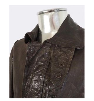 Chaqueta cuero negra
