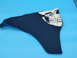 Maschera moto teschio neoprene