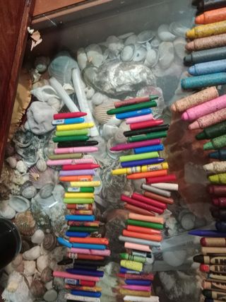 Ceras usadas para pintar