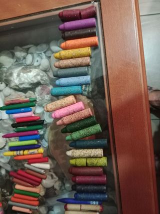Ceras usadas para pintar