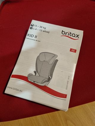 Silla Britax Römer Kid II roja