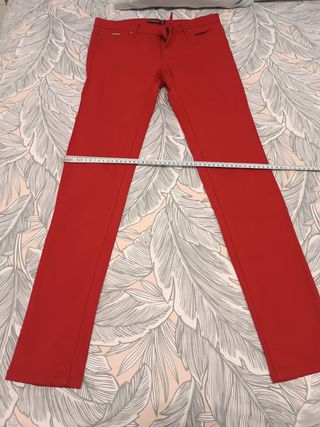 Pantalones Rojos Stradivarius - T.38