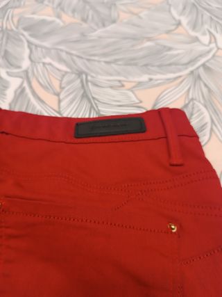 Pantalones Rojos Stradivarius - T.38