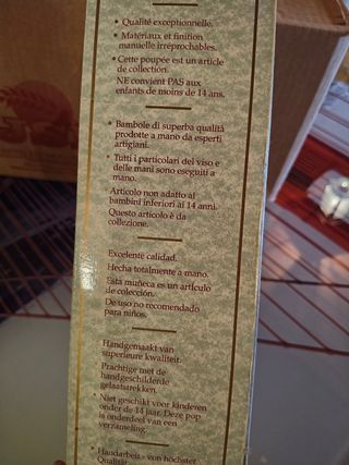 Muñeca porcelana novia