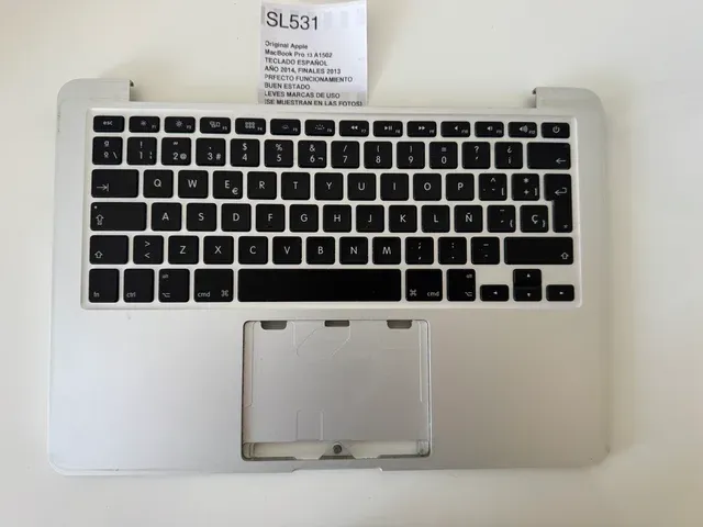 Tastiera Macbook Pro 13" A1502 ANNO SPAGNOLO 2014-2013