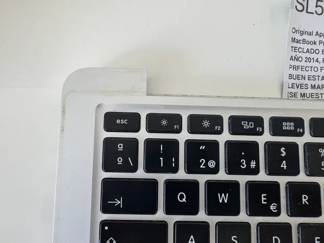 Tastiera Macbook Pro 13" A1502 ANNO SPAGNOLO 2014-2013