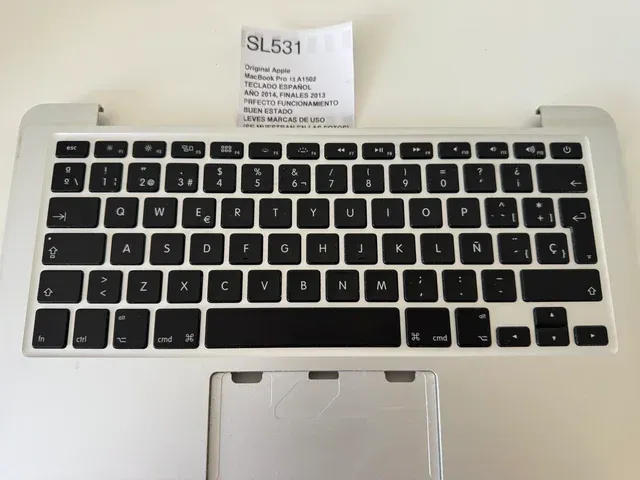 Tastiera Macbook Pro 13" A1502 ANNO SPAGNOLO 2014-2013