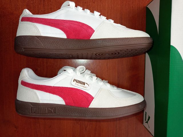 Zapatillas Puma  - rojas y blancas