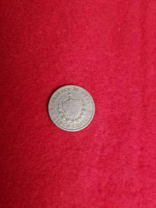 Monedas Cuba 1915 y 1916