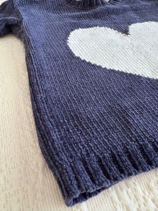 Maglia cuore bimba - Benetton