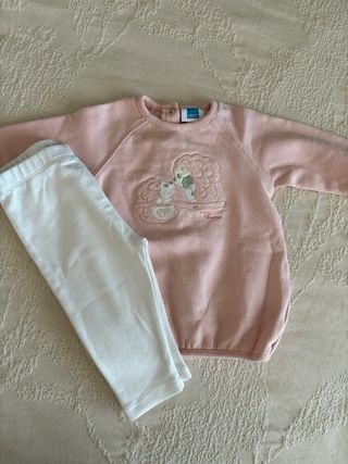 Completo neonata Thun: maglia e leggings