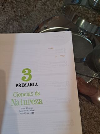 Ciencias da Natureza tercero. Anaya