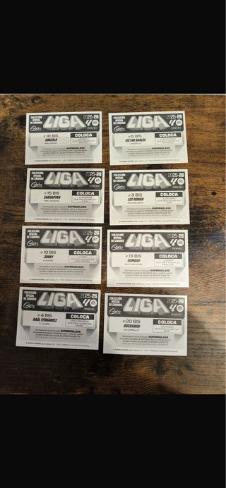 SEGUNDA EDICION COMPLETA LIGA ESTE 2025/26 PANINI