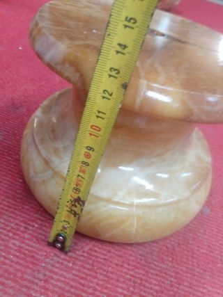 Peana de alabastro - Decoración