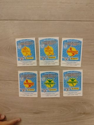 6 Cromos Ídolos XL 2017-18