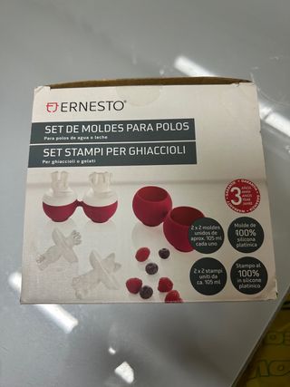 Moldes helados Ernesto - 2x2 moldes
