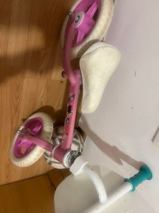 Bicicleta Minnie sin pedales