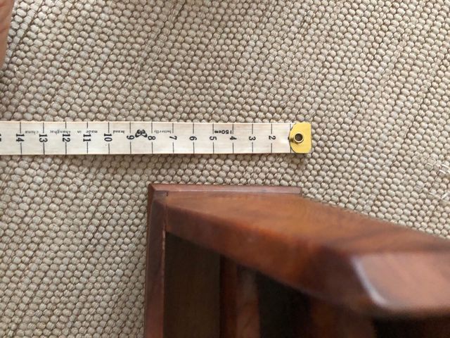 Escribanía madera raíz