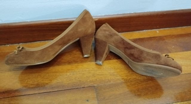 Zapatos ante camel mujer nº 37