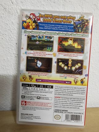Chocobo's Mystery Dungeon - Nintendo Switch