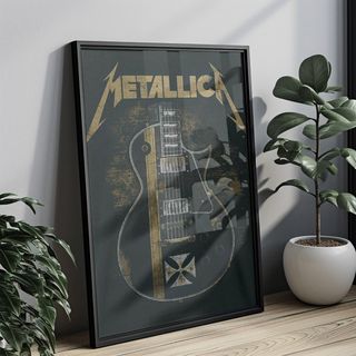 Poster Metallica - Guitarra