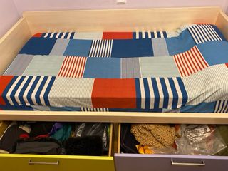 Cama nido infantil multicolor