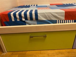 Cama nido infantil multicolor