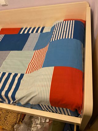 Cama nido infantil multicolor