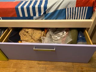 Cama nido infantil multicolor