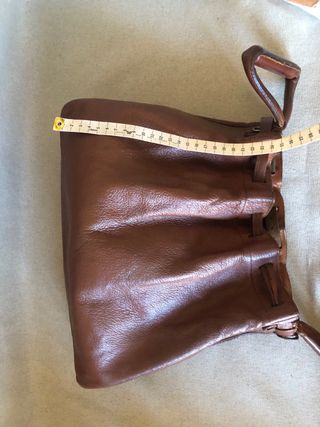 Bolso zurrón caza en cuero