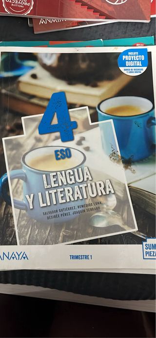 libros de 4 de la eso 