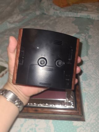 Marco foto plata - Reloj