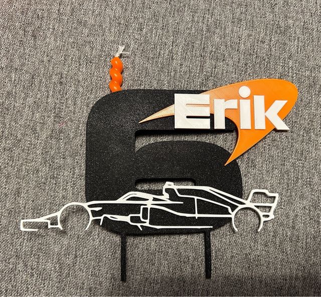 Vela cumpleaños personalizada