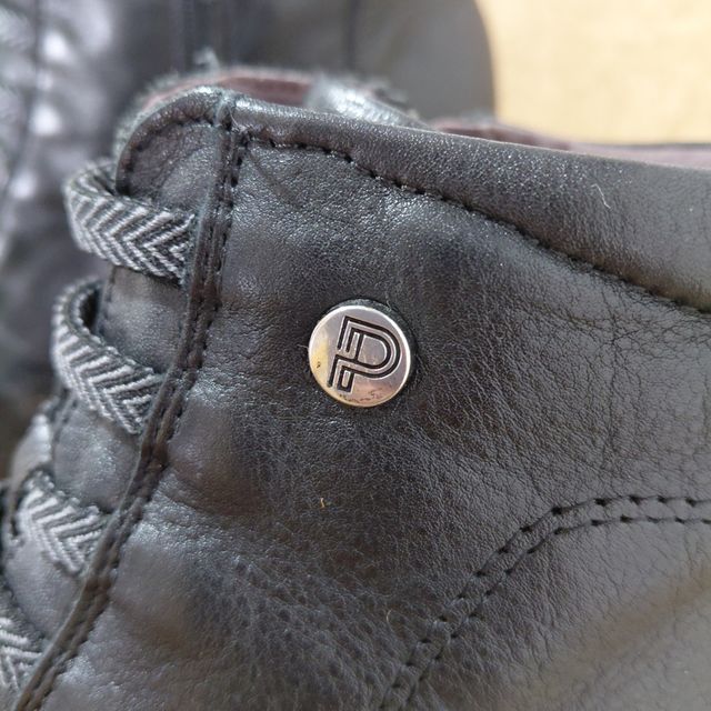 Botas Piel Negras Pitillo