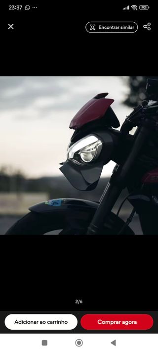 Triumph Speed Triple 1200 RS - Spoiler Dianteiro